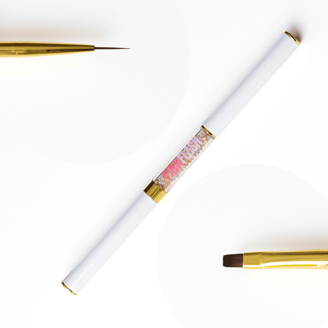 Pincel 2 em 1 Pink Flash