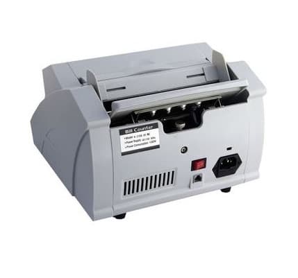 Máquina Contar Notas Dinheiro e Detetar Falsas Contagem Cédulas - 3