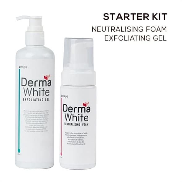 Kit Gel Esfoliante + Espuma Neutralizante Dermawhite Stayve Bbglow