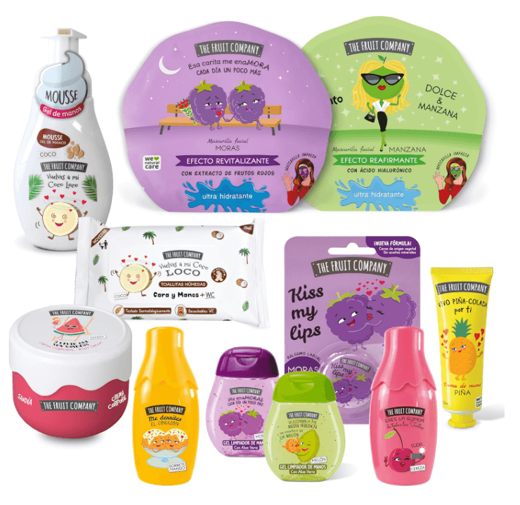 Kit Touch me Baby The Fruit Company 11 Produtos