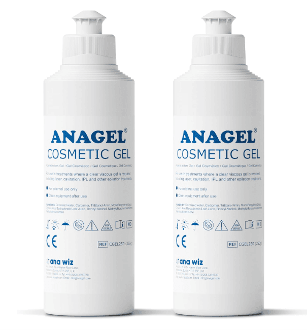 Kit Gel Condutor - Otimiza a Depilação a Laser e Luz Pulsada IPL 2 und