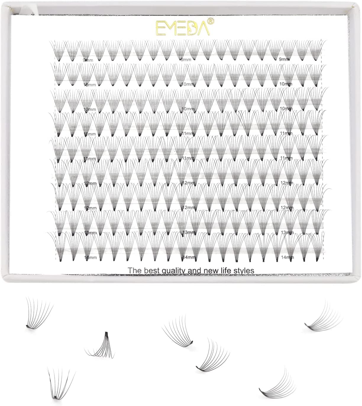 Pestanas Volume Russo 0,07mm Mix - Caixa XL - 5