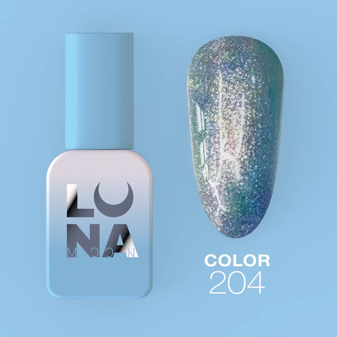 Verniz Gel – Gel Polish Nº204 Turquoise – 13 ml LUNAmoon