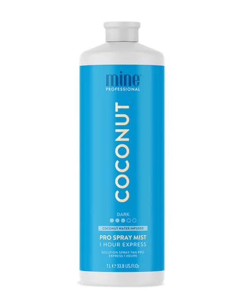 Solução de Bronzeamento Profissional Coconut Water Pro Spray Mist