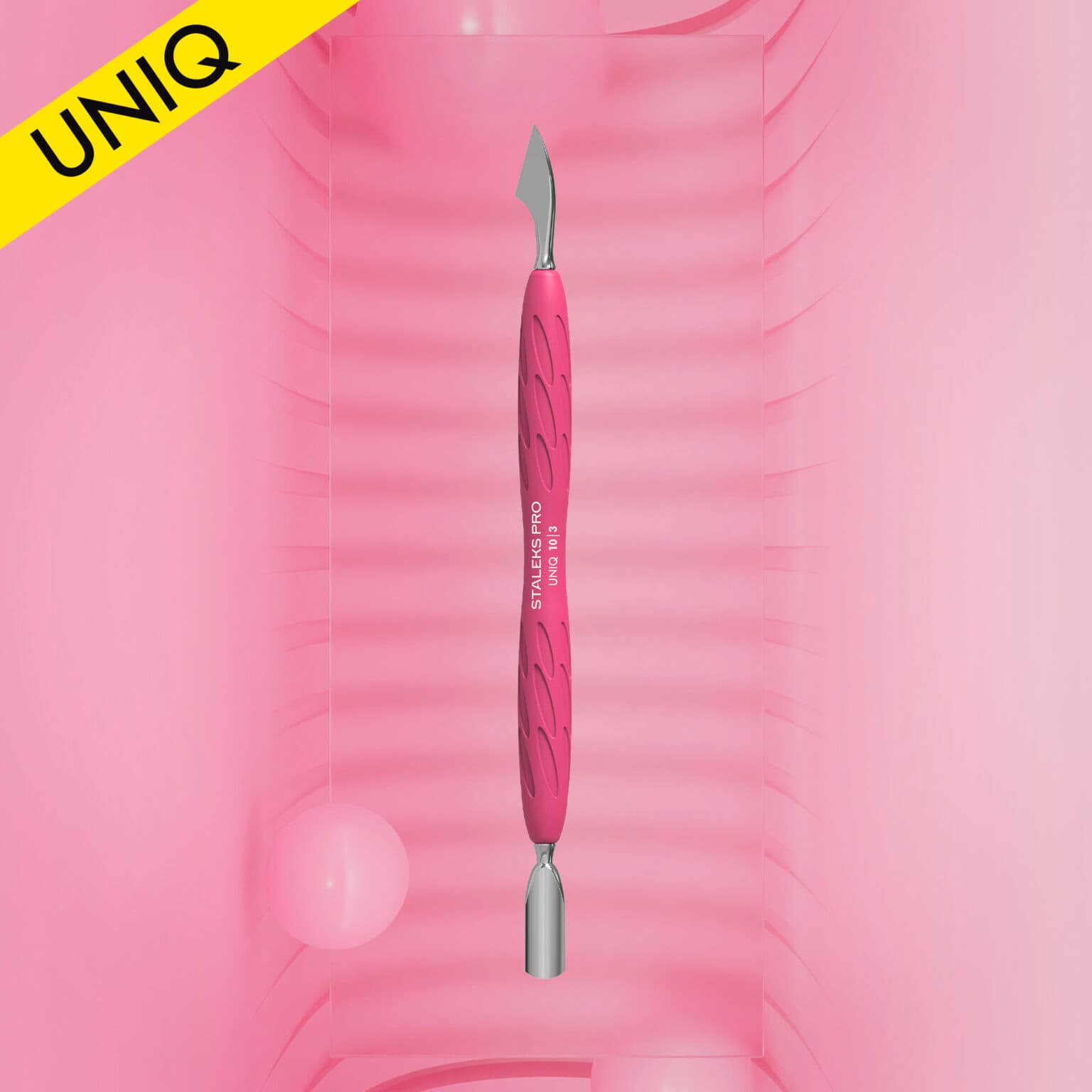 Empurrador de Cutículas com Cabo em Silicone “Gummy” UNIQ 10 Tipo 3