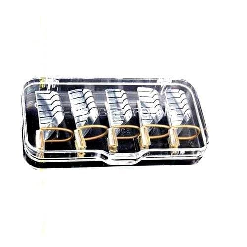 Caixa com 5 moldes reutilizáveis