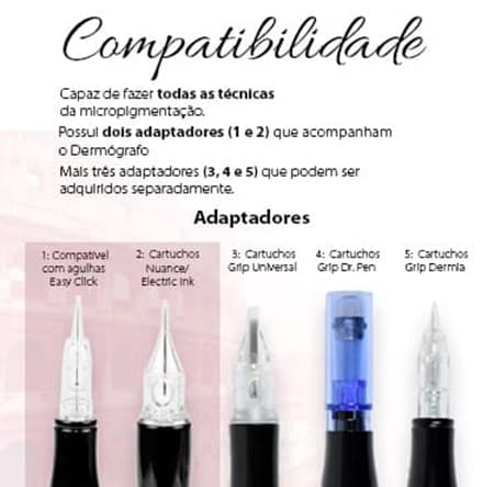 Giulietta Nuance - Dermógrafo/Dermapen Inteligente para Micropigmentação - 4