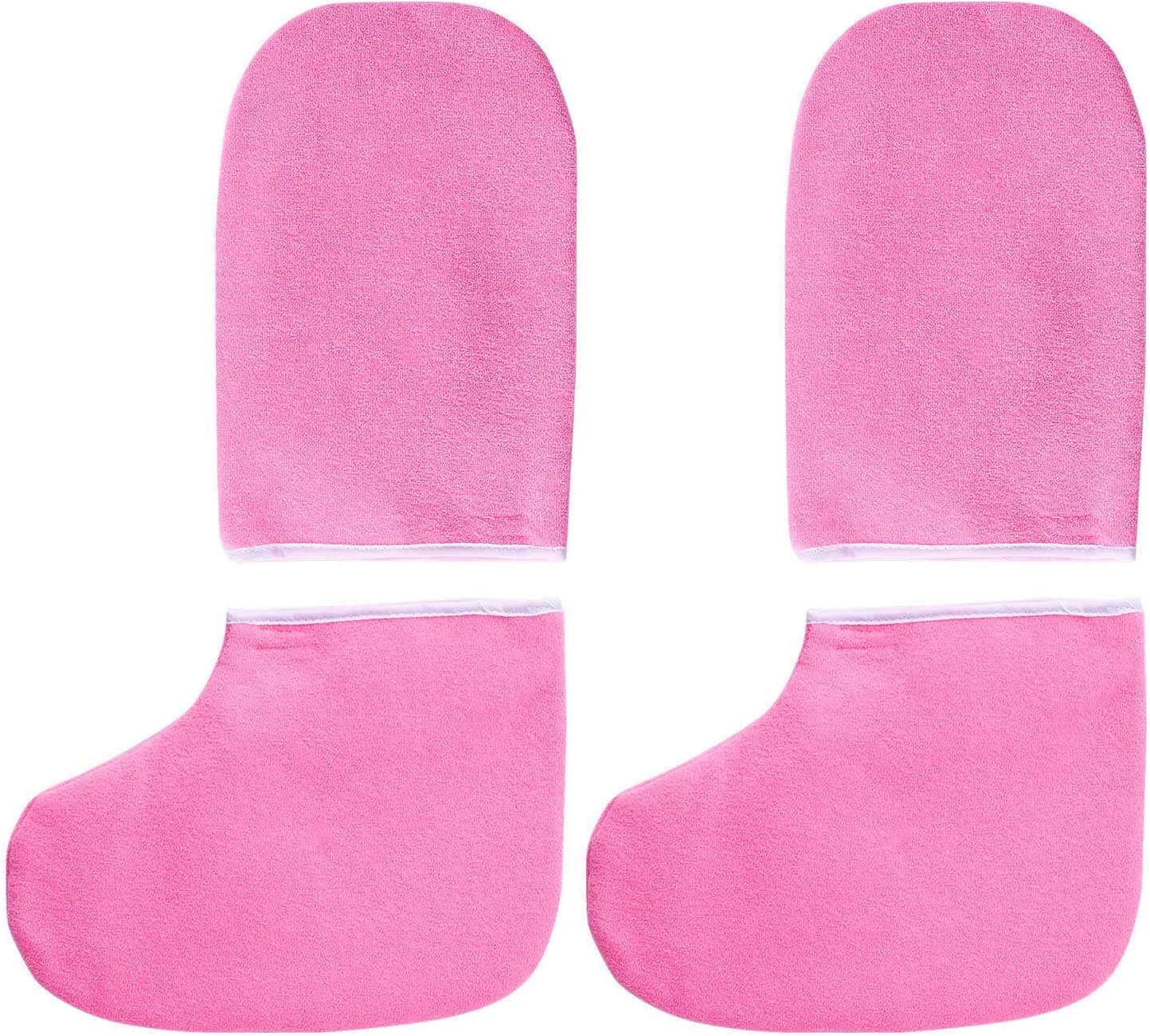 Kit de Luvas Mãos e Pés para Tratamento com Parafina - 2