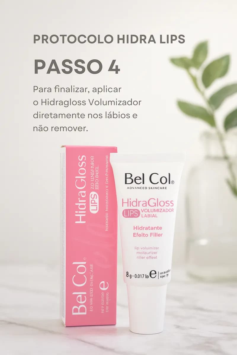 Kit Hidra Lips Tratamento Labial Hidragloss - Bel Col - PRÉ-VENDA📍 - 9