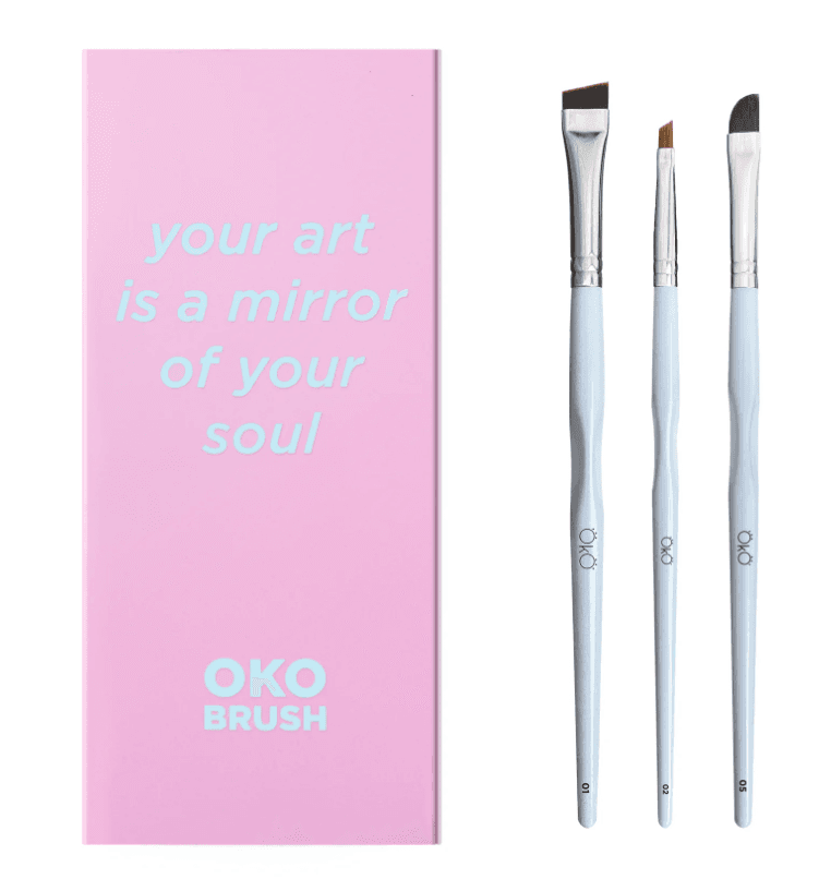 Kit de Pincéis OKO "Sua arte é um espelho de sua alma" - 2