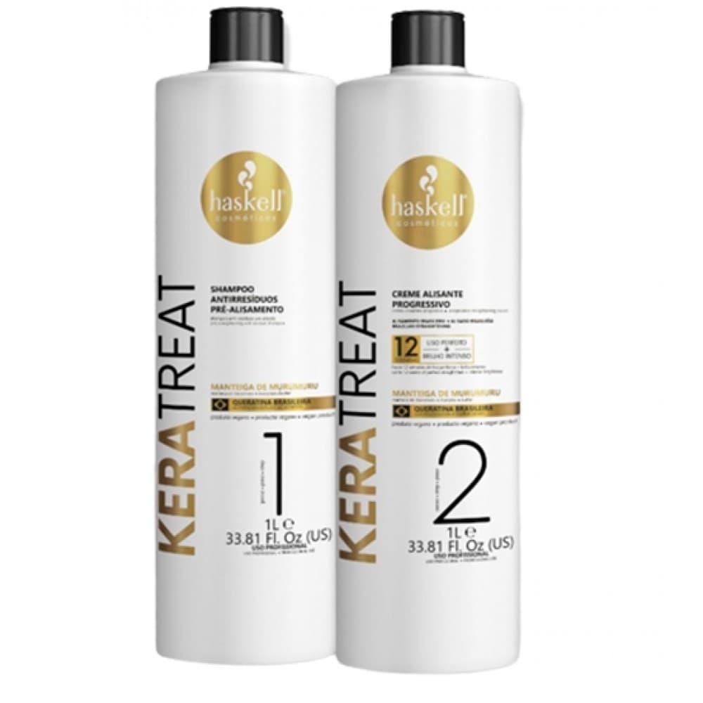 Haskell Keratreat – Kit Capilar Profissional Efeito Disciplinante (2x1L)