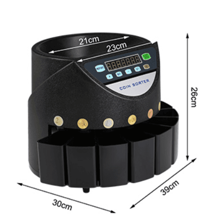 Contador de Moedas Euro Profissional 300 Moedas por Minuto - 2