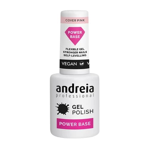 Andreia Power Base Creme Alta Viscosidade Verniz Gel - Cover Pink