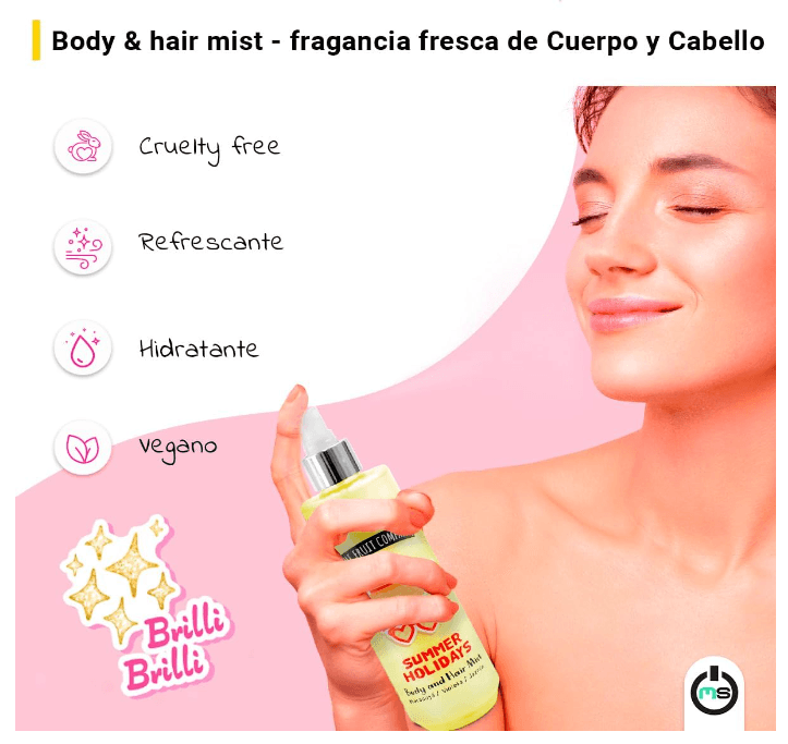 Hair & Body Mist  Maracujá Violeta e Jasmim | Summer Holidays - The Fruit Company - 2