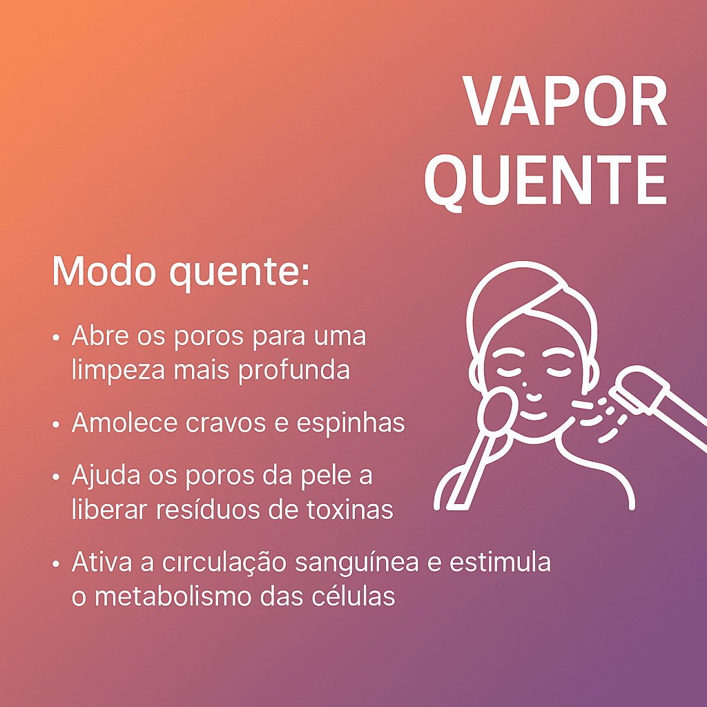 Vaporizador Duplo 3 em 1 Ozono faz Quente e Frio - 3