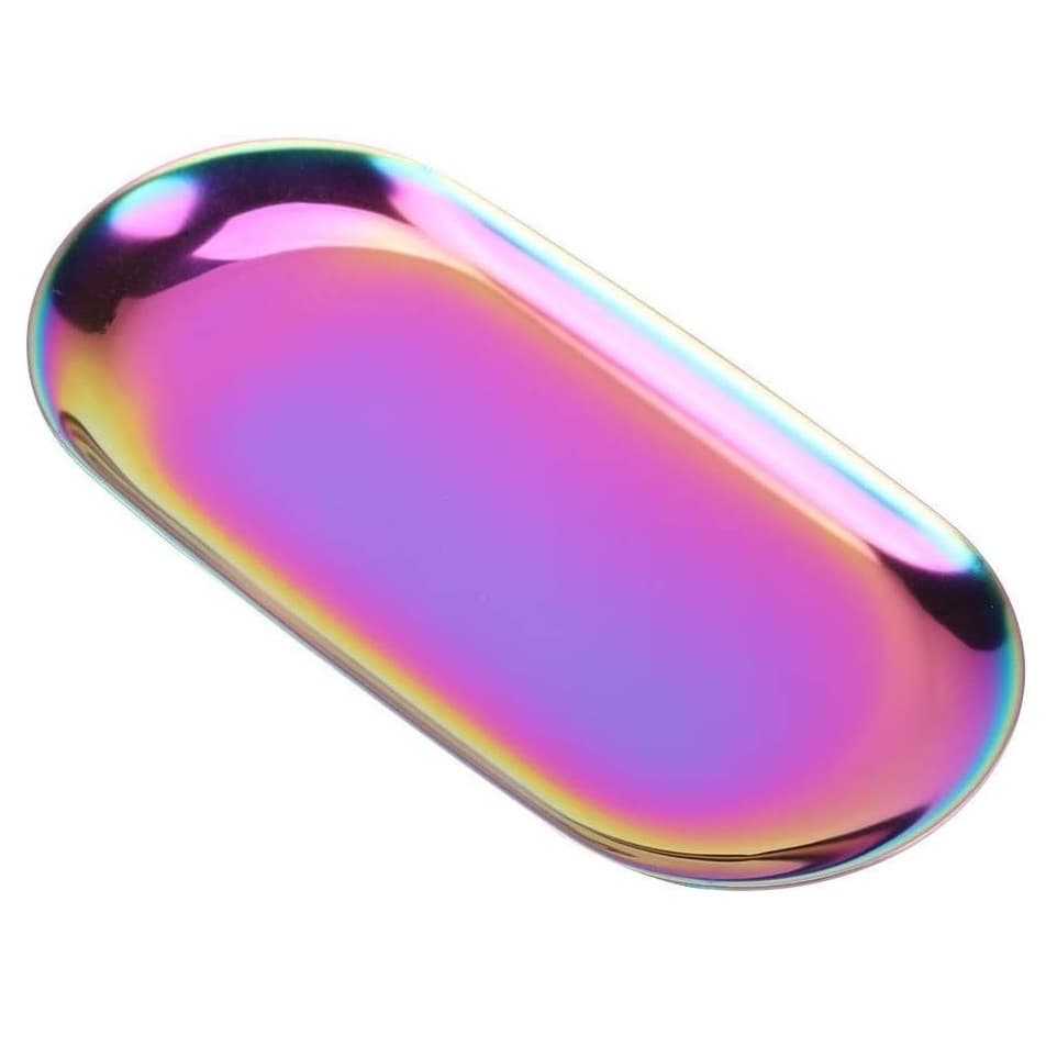 Bandeja Oval Holográfica e Outras