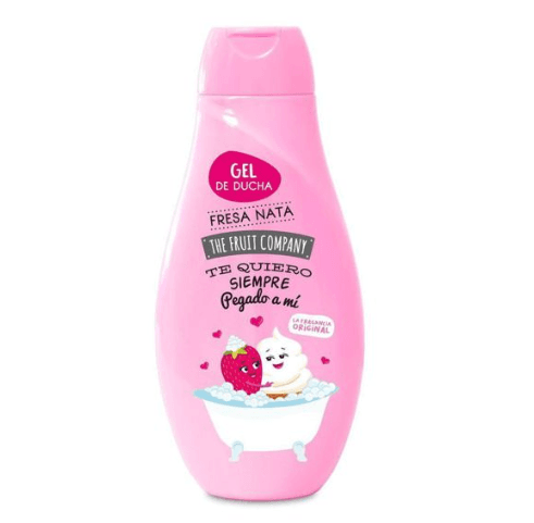 Gel de Duche Creme Morango 600 ml The Fruit Company