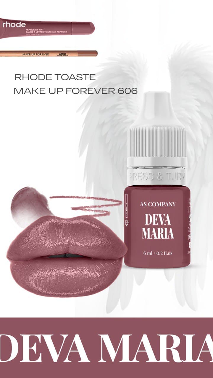 Pigmento Labial Deva Maria - Linha Paradise 6ml – AS Company - 2