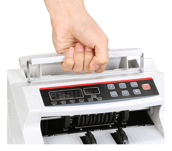Máquina Contar Notas Dinheiro e Detetor de Notas Falsas - 4