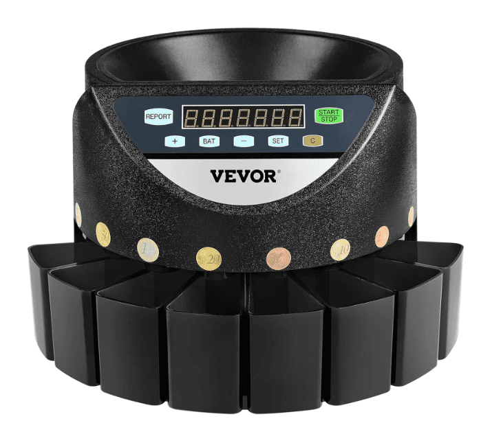 Contador de Moedas Euro Profissional 300 Moedas por Minuto - 5