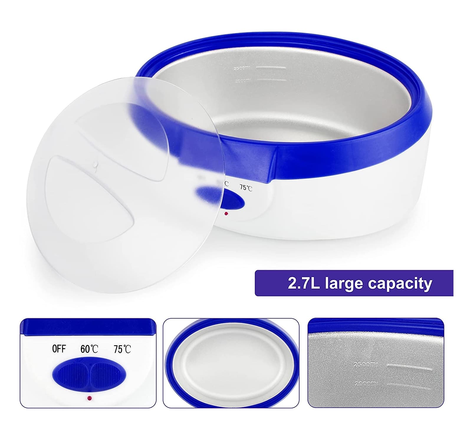 Kit Banho de Parafina para Mãos e Pés Completo - 3