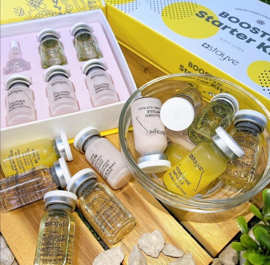 Kit Booster New Ampolas Stayve BBglow - Hidratação e Firmeza - 2