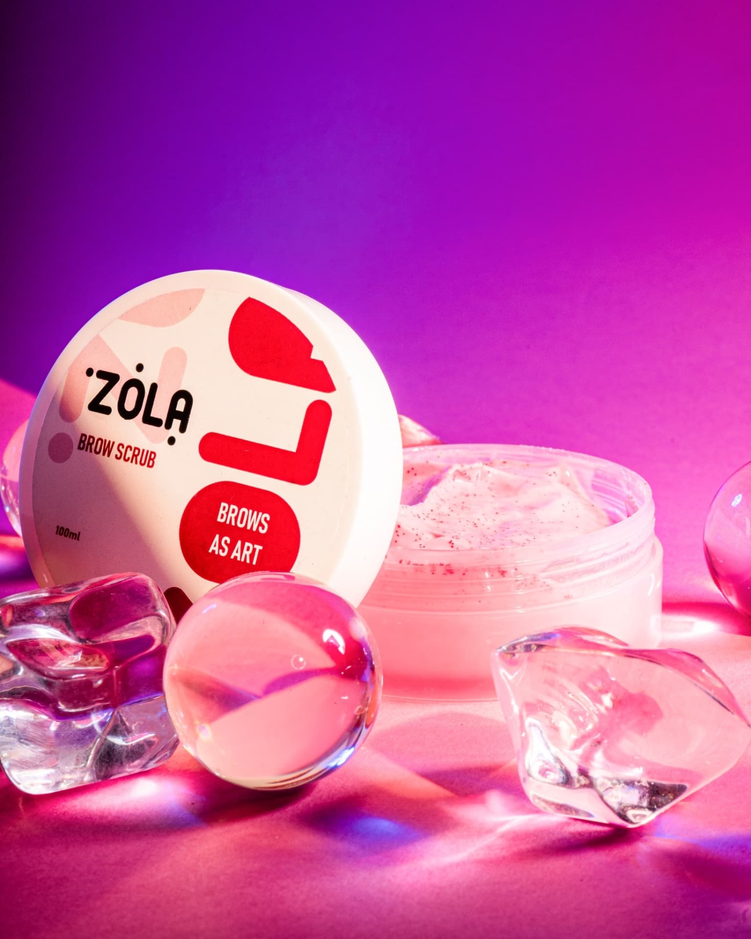 Esfoliante para Sobrancelhas 100ml - Zola - 2