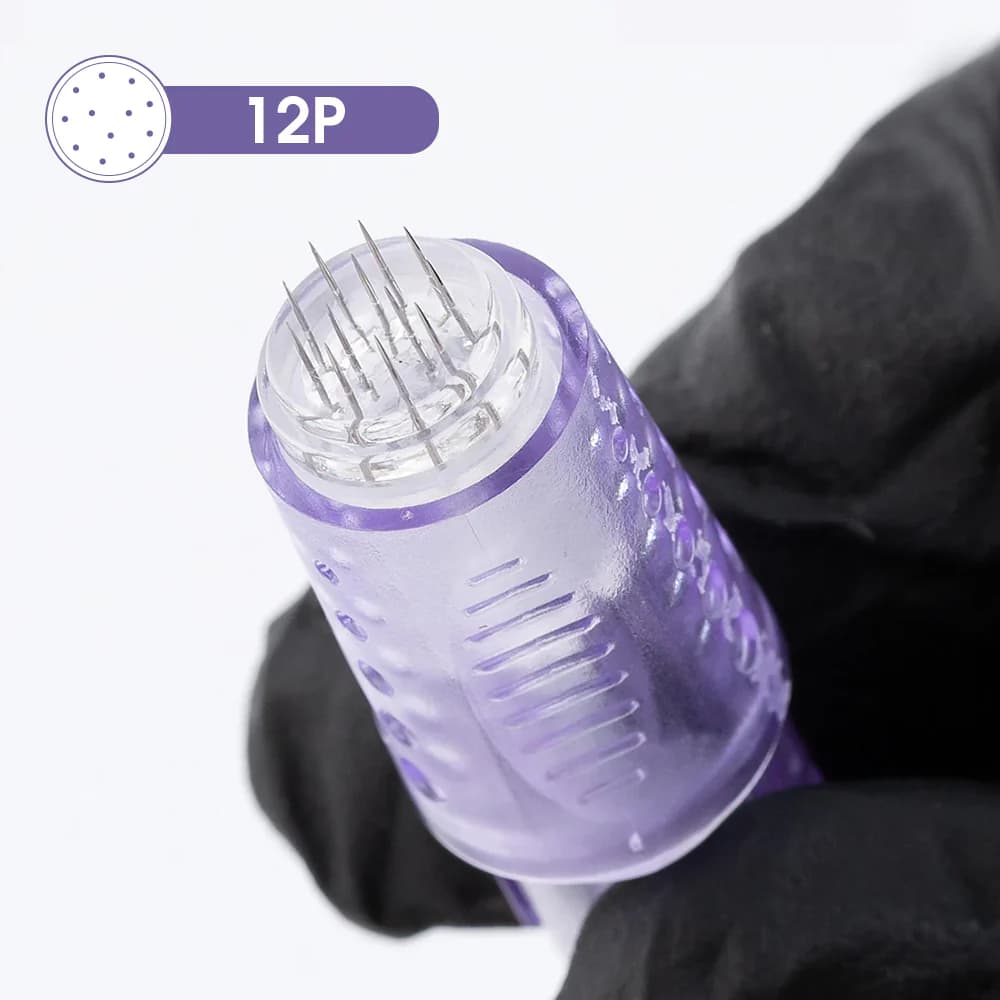 💜 POPU Universal Microneedle Cartridges – Cartuchos de Microagulhamento