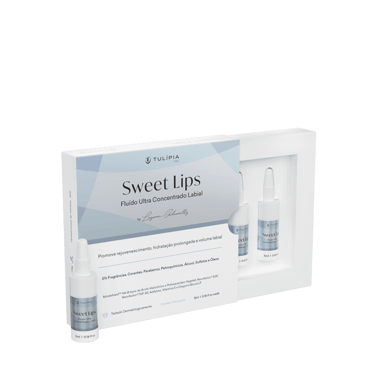 Kit Fluido Ultra Concentrado Microagulhamento Labial Tulípia - PRÉ-VENDA📍