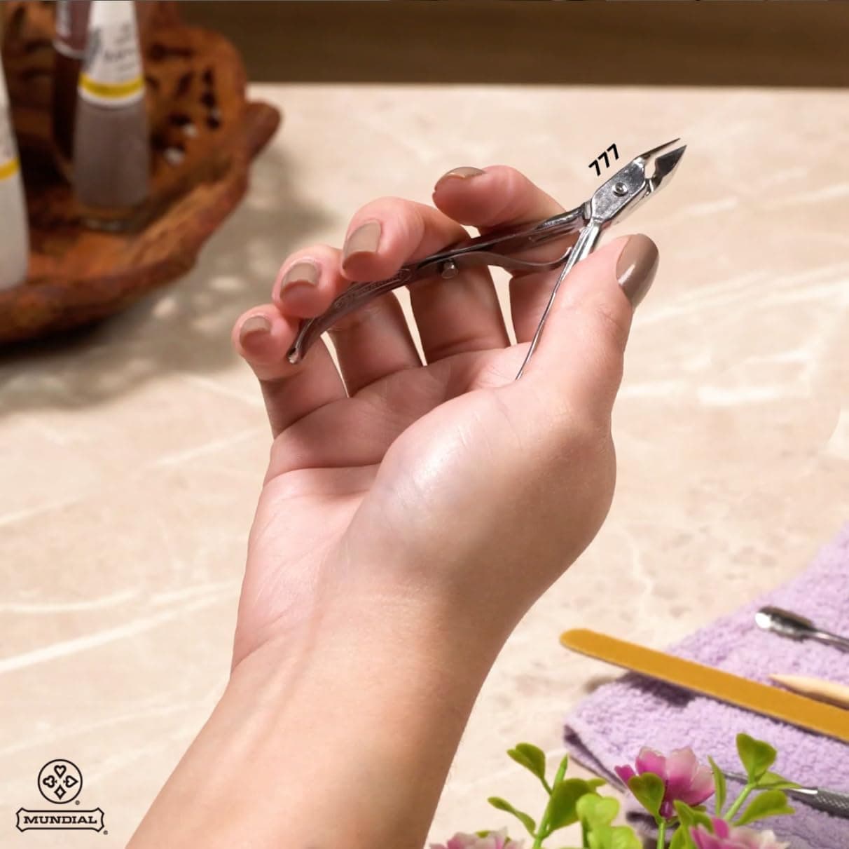 Alicate de Cutícula 777 Professional Aço Inox Mundial - PRÉ-VENDA📍 - 2