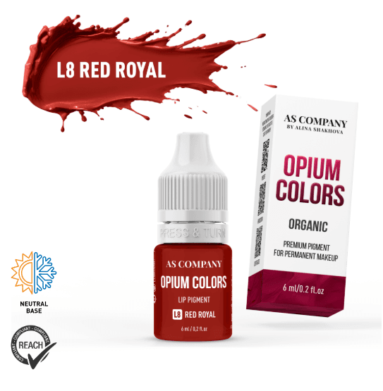 Pigmentos Opium Colors Lábios 6ml – AS Company - 6