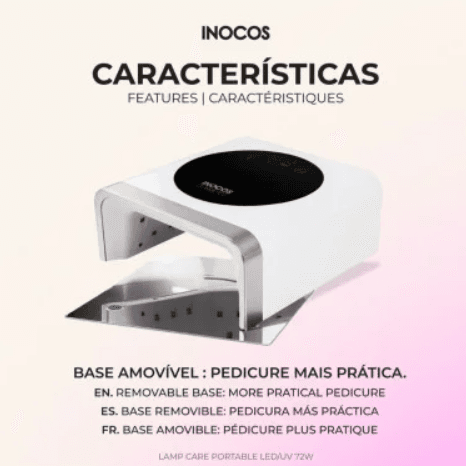 Inocos Catalizador LED UV Lamp Care Portátil 72W - 9