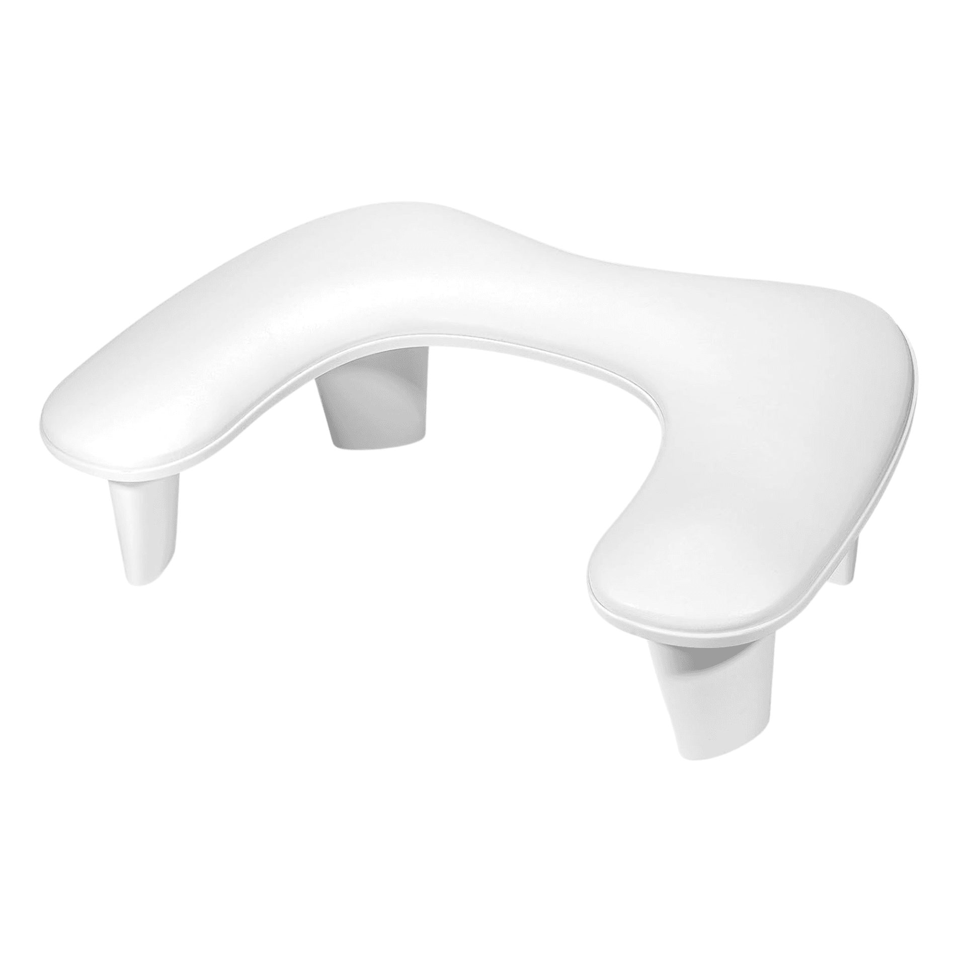 Apoio de Braços para Unhas em Pele Sintética – Formato U