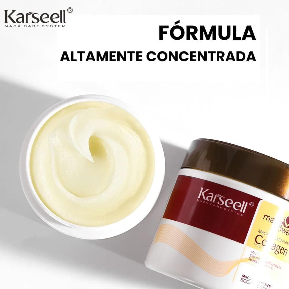 Máscara Capilar Karseell Maca Care System - Reparação Profunda 500ml - 3