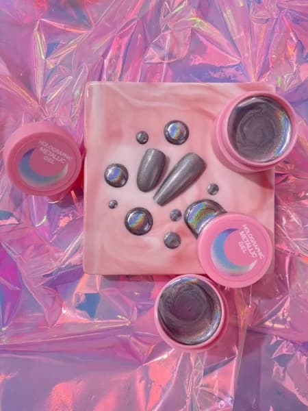 Holographic Metallic Gel – Gel Holográfico Metálico – 5 ml LUNAmoon - 3