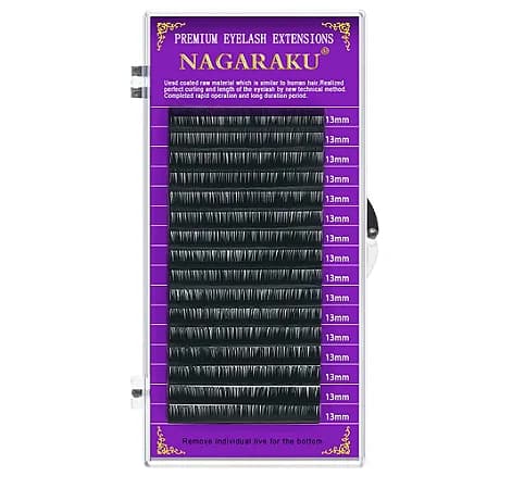 Pestanas Nagaraku Mink Clássico Fio a Fio 0,10 D - 13mm