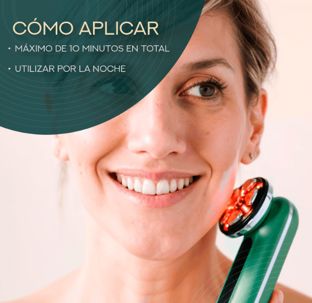 Aparelho Radiofrequência Massajador Facial 5 em 1 - 5ª Geração - 5