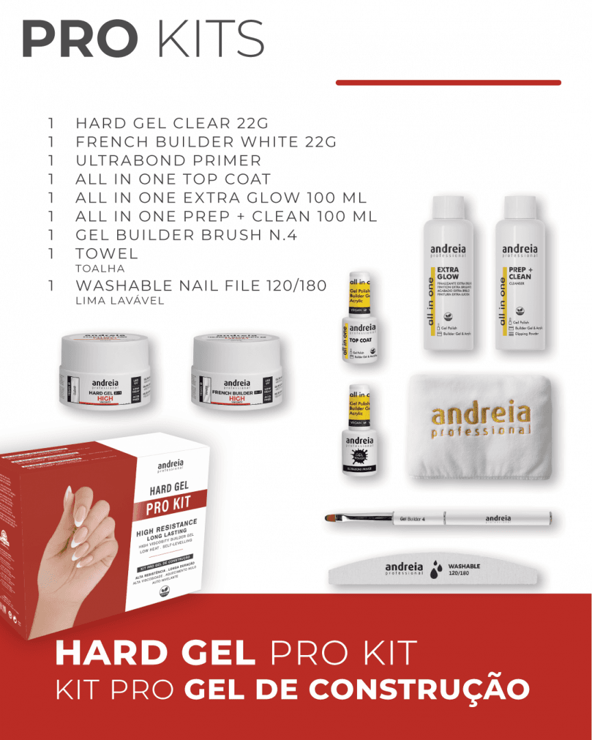 Andreia Professional – Kit Hard Gel