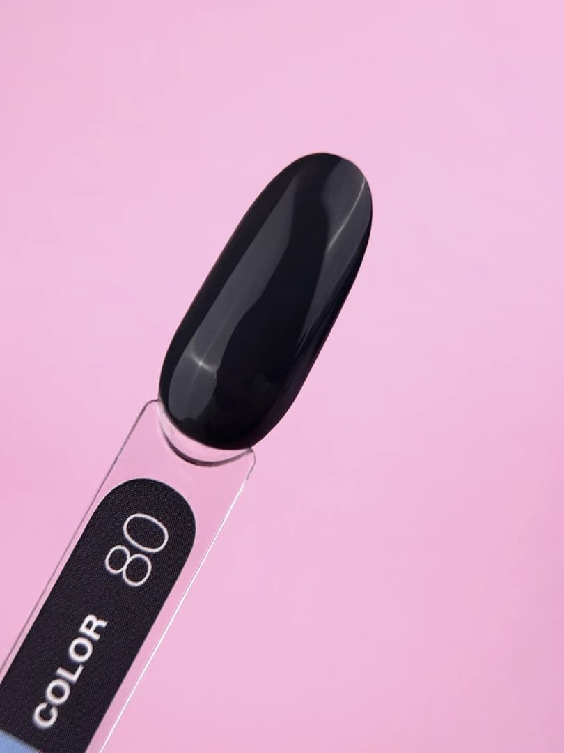 Verniz Gel – Gel Polish Nº80 Black Gray – 13 ml LUNAmoon - 2