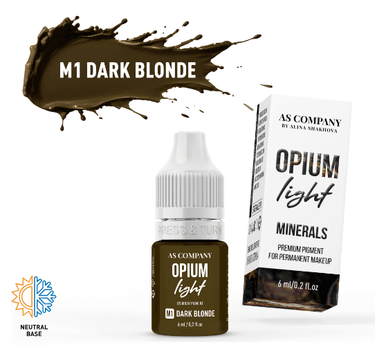 Pigmentos Híbridos Opium Light Sobrancelhas 6 ou 15ml – AS Company - 3