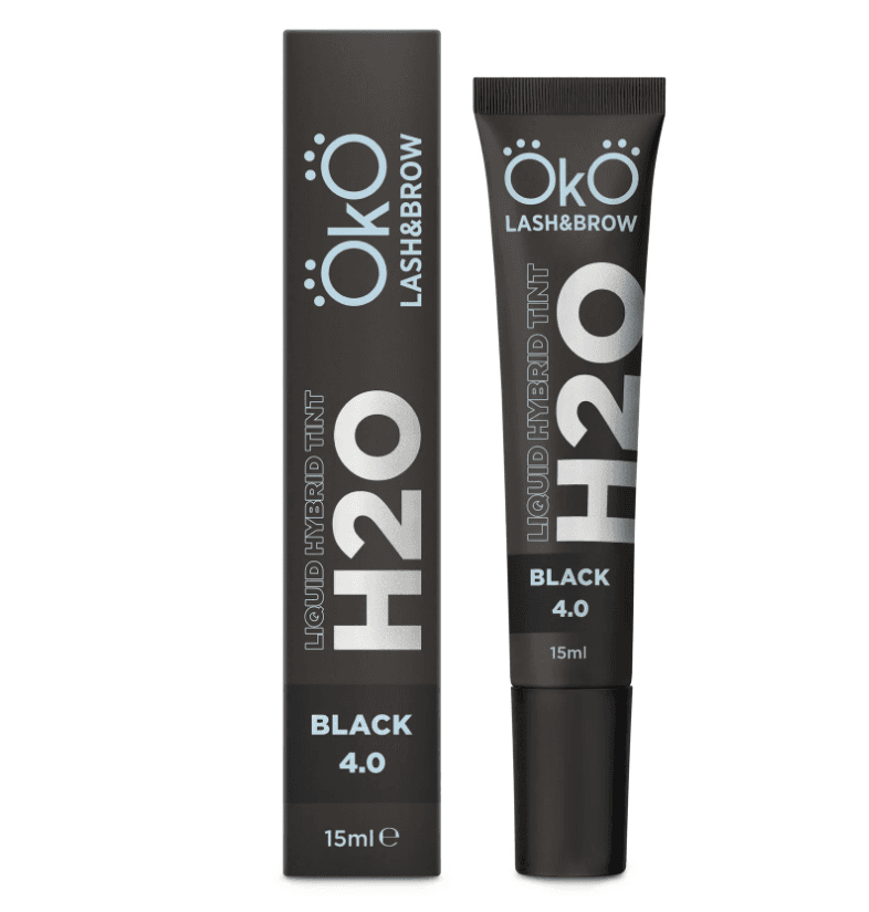 Tintura para Sobrancelhas e Pestanas H20 Híbrida Líquida Preta 4.0