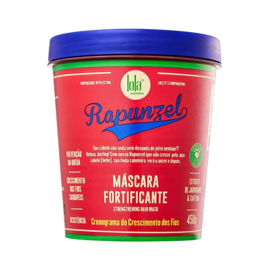 Lola Cosméticos - Máscara Fortificante Rapunzel 450g