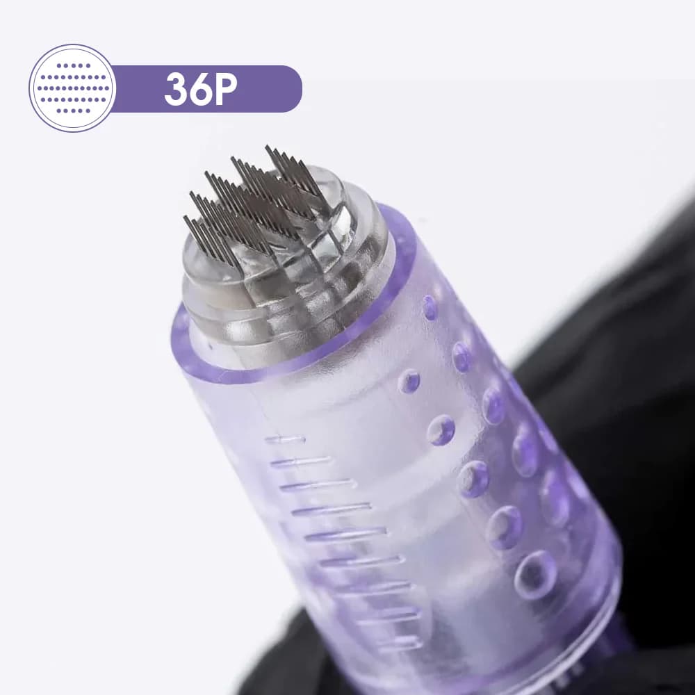 💜 POPU Universal Microneedle Cartridges – Cartuchos de Microagulhamento - 3