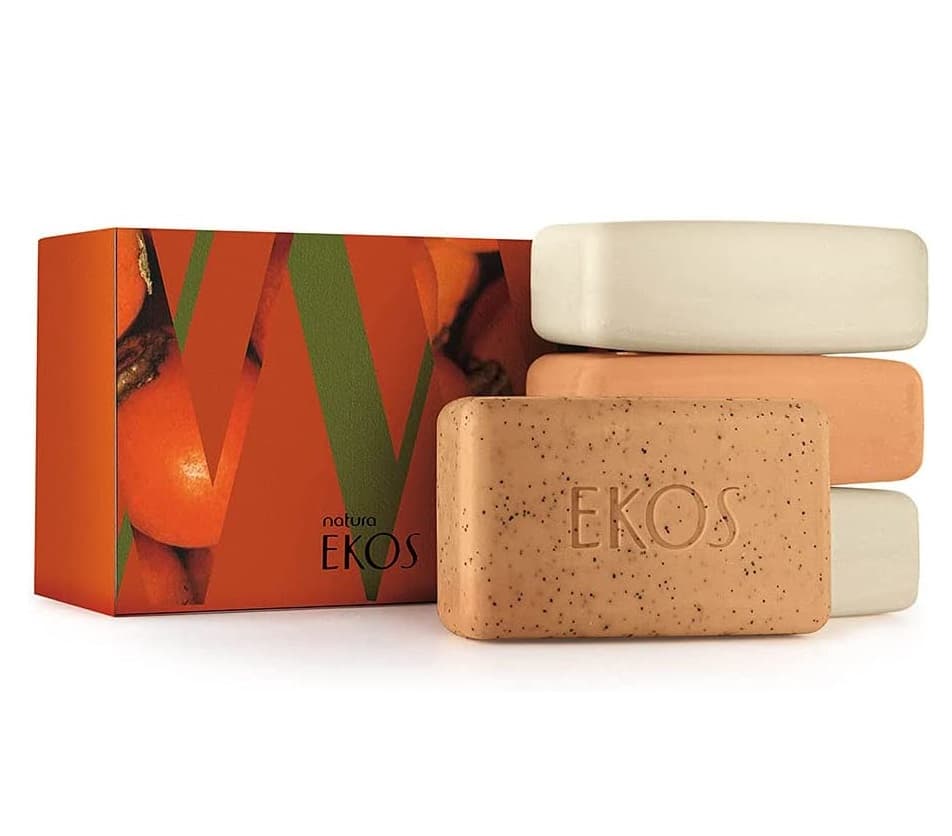 Kit 4 Sabonetes Cremosos e Esfoliantes Tucumã - Natura Ekos
