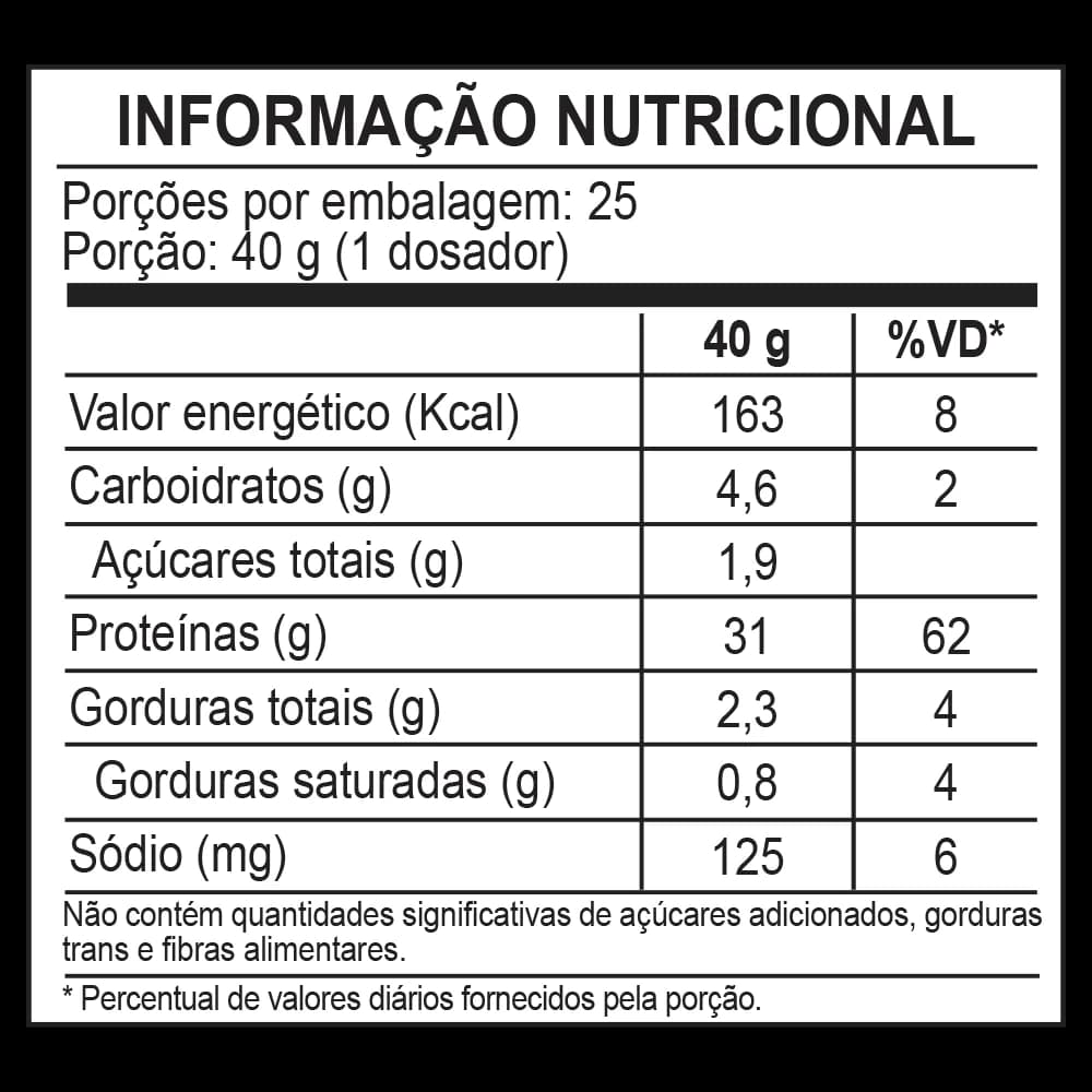 Three Premium Whey Protein Paçoca 3W - (1kg) - Wp - 4