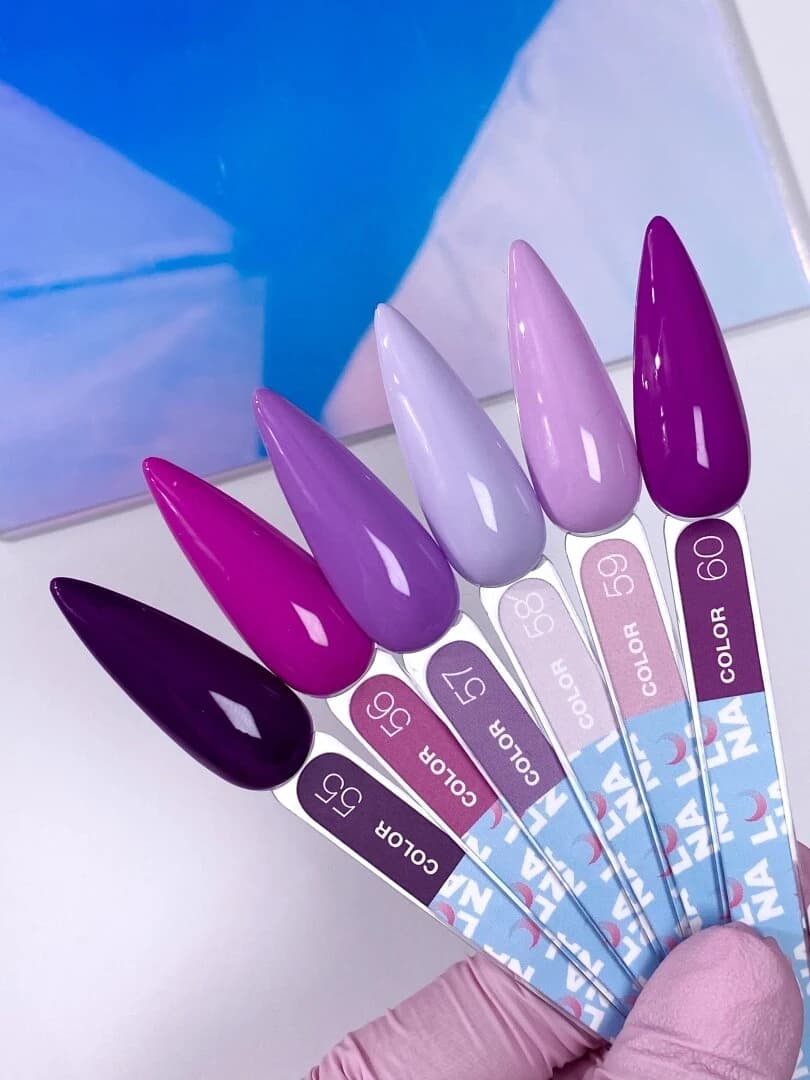 Verniz Gel – Gel Polish – Tons Azuis e Lilás – 13 ml LUNAmoon - 13