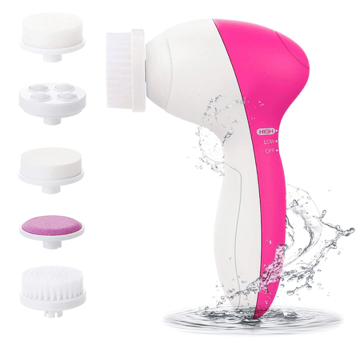 Kit Brosse Exfoliation Faciale 5 en 1 Imperméable