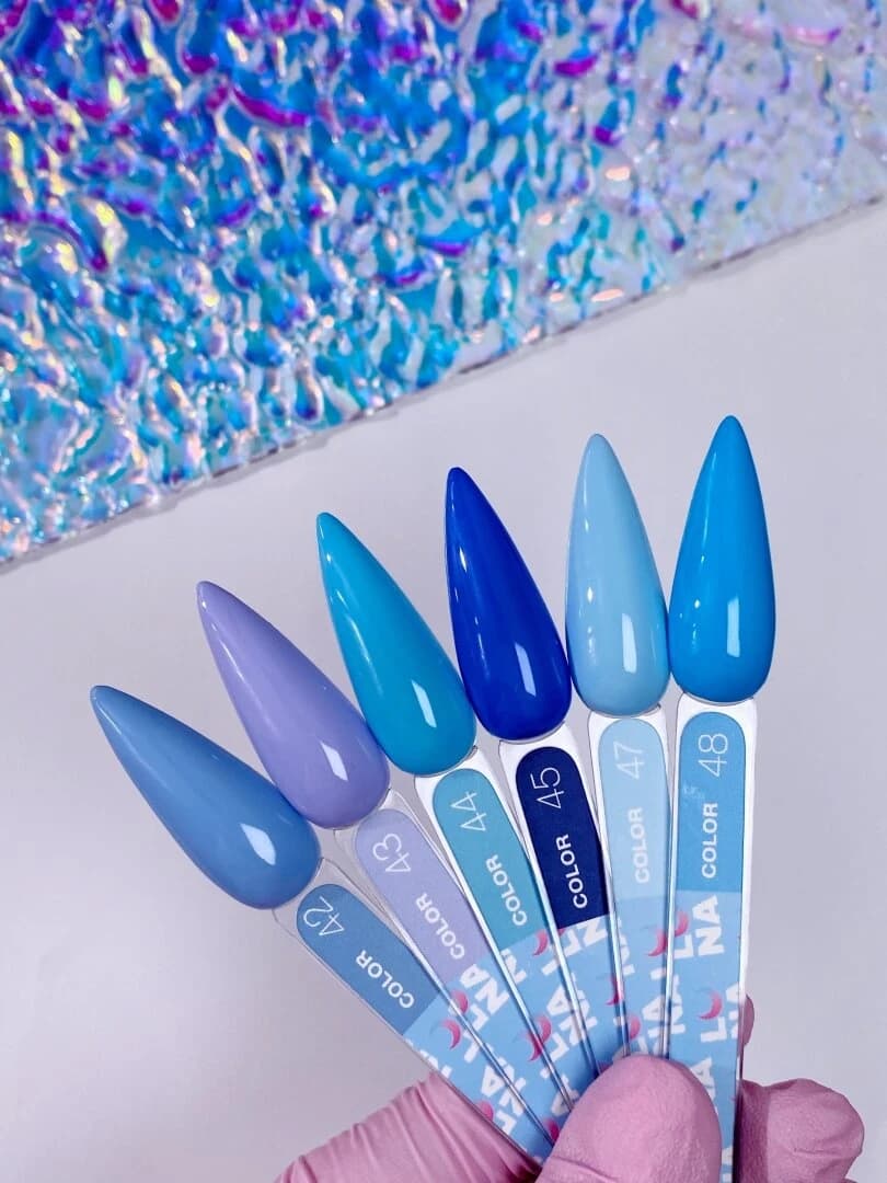 Verniz Gel – Gel Polish – Tons Azuis e Lilás – 13 ml LUNAmoon - 11