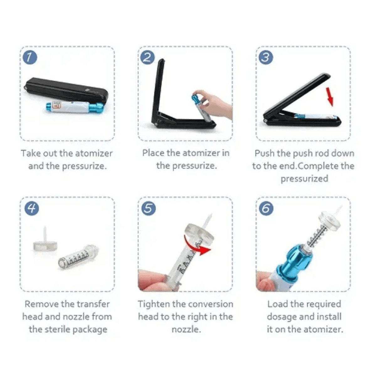 Hyaluron Pen 0.5 + Adapter + Syringe - 2