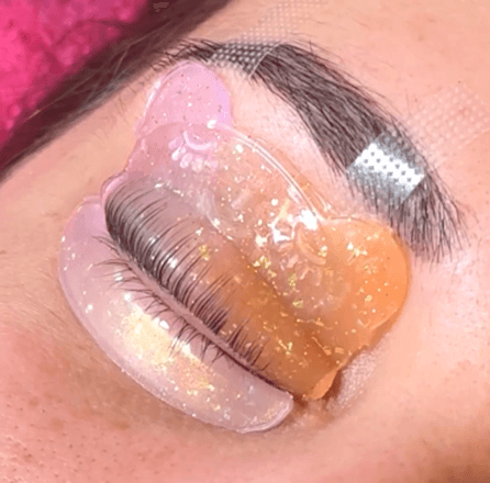 Pink Flash Lash Lift Panda Pads – Moldes de Silicona Premium - 3